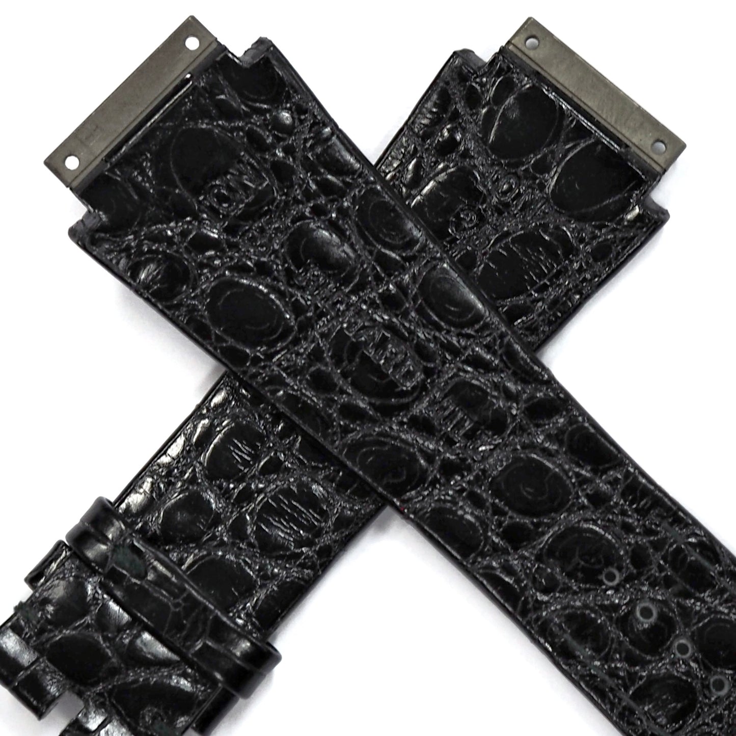 Richard Mille RM10 ALLIGATOR STRAP GLOSSY BLACK M SIZE - ART Luxury_Japan