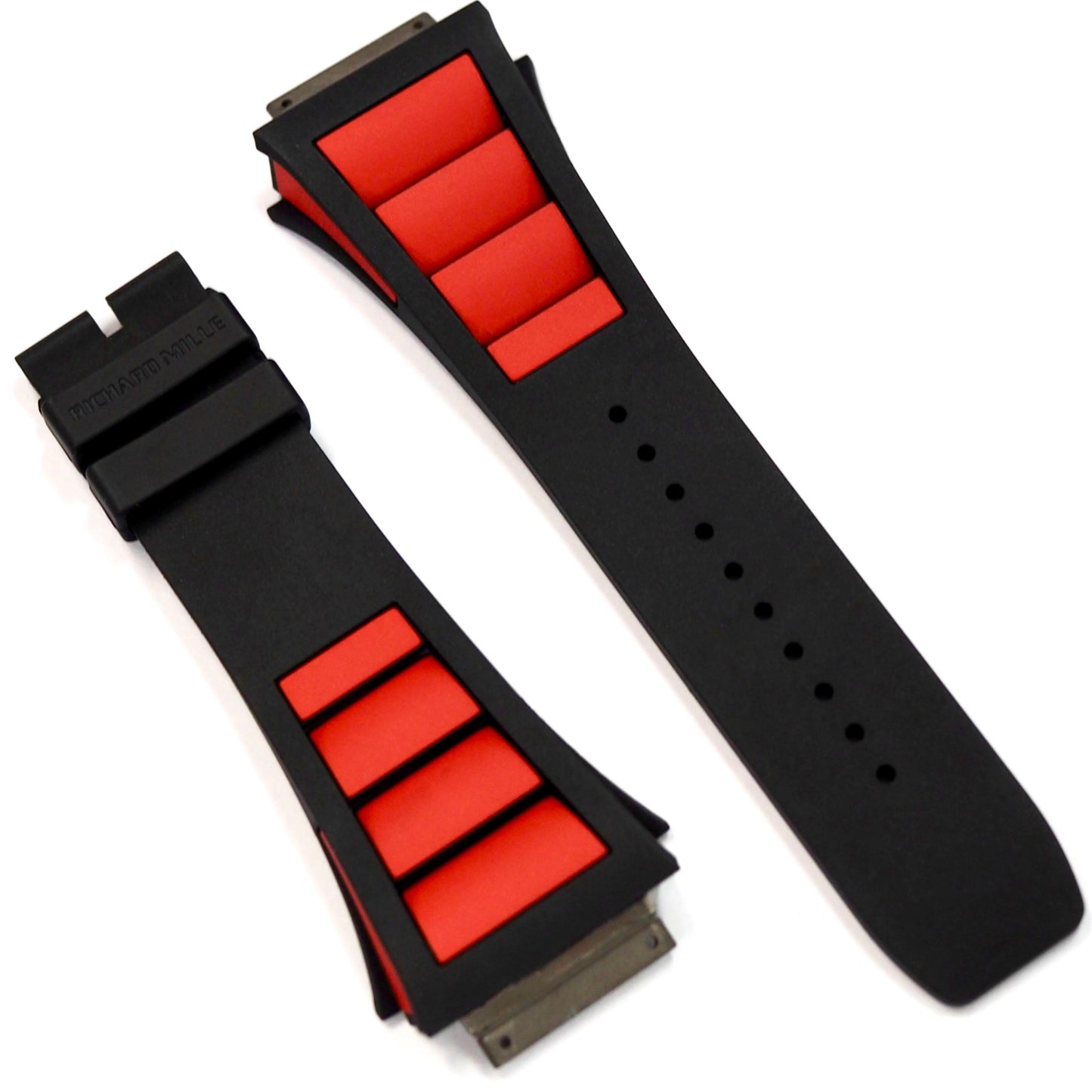 Richard Mille RM11 RUBBER STRAP BLACK / RED M SIZE - ART Luxury_Japan