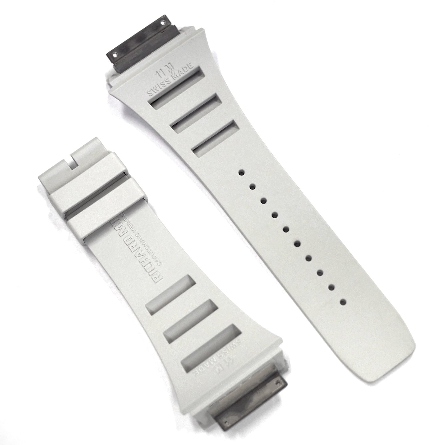 Richard Mille RM11 RUBBER STRAP LIGHT GREY M SIZE - ART Luxury_Japan