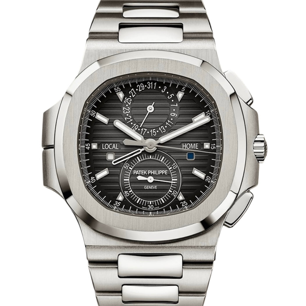 Patek Philippe Nautilus Chronograph Travel Time 5990/1A-001 - ART Luxury_Japan
