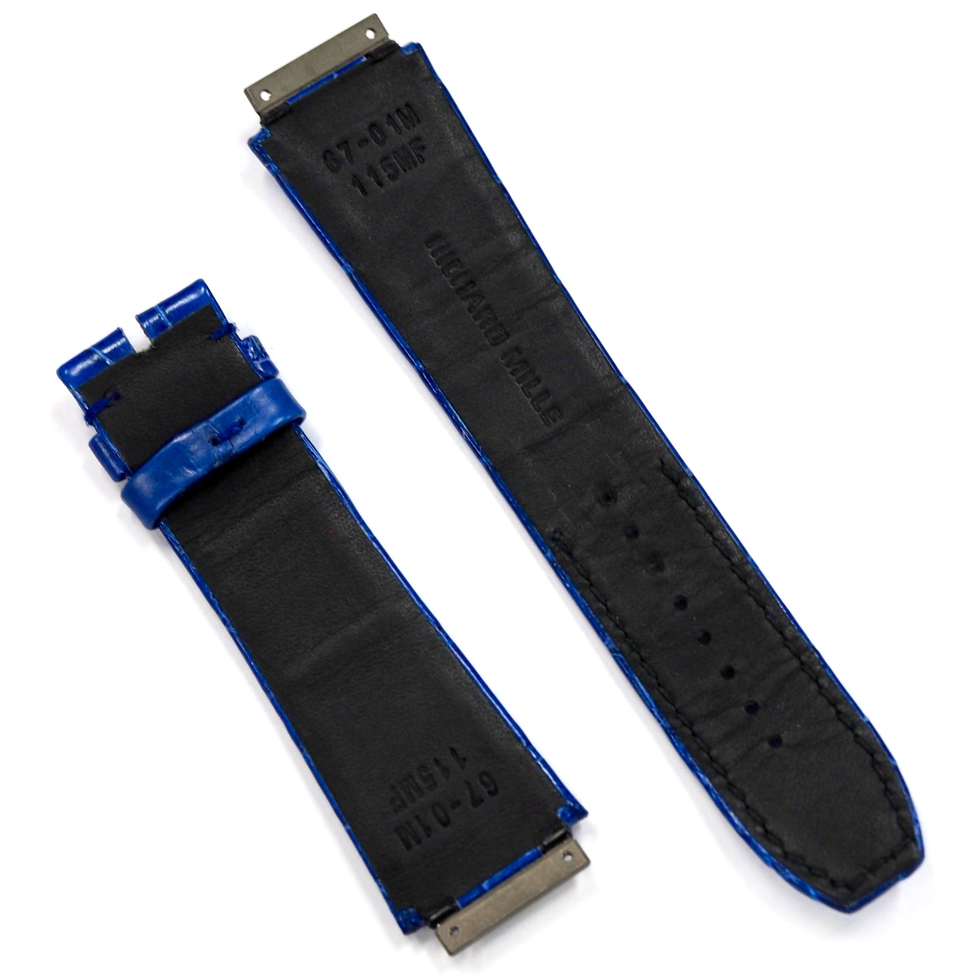 Richard Mille RM67-01 ALLIGATOR STRAP GLOSSY BLUE M SIZE - ART Luxury_Japan