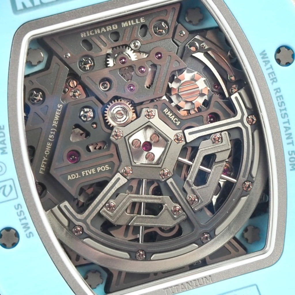 Richard Mille RM65-01 Automatic Winding Split-seconds Chronograph Light Blue NTPT - ART Luxury_Japan