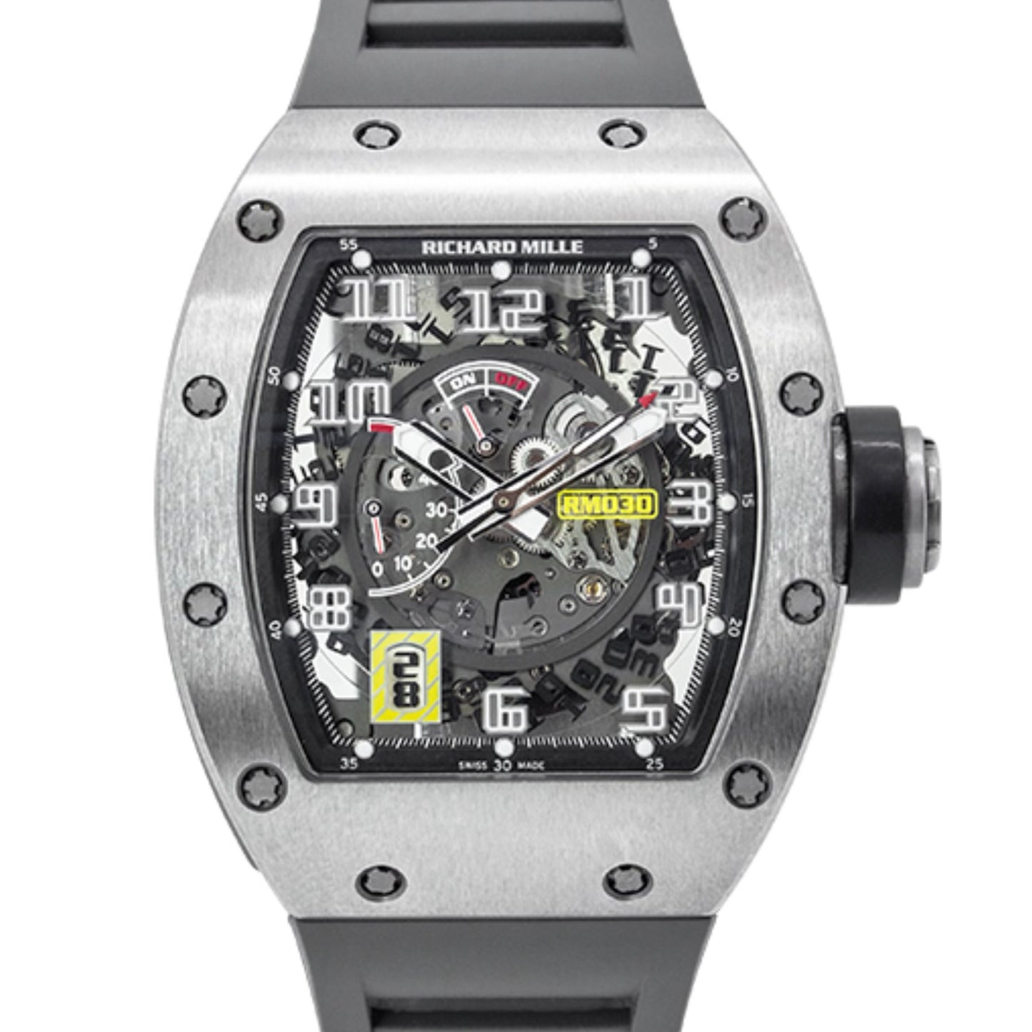 Richard Mille RM030 Automatic Winding with Declutchable Rotor TI - ART Luxury_Japan