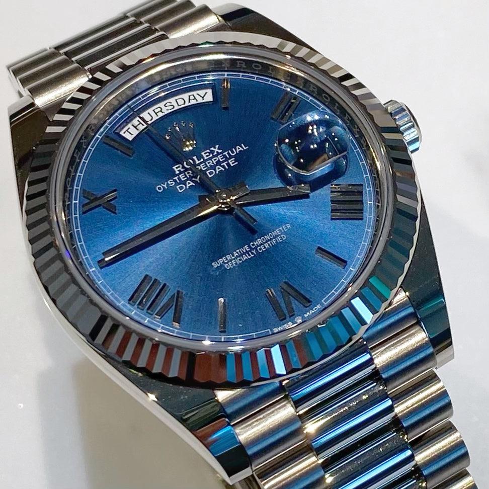 Rolex Day-Date 228239 Blue - ART Luxury_Japan