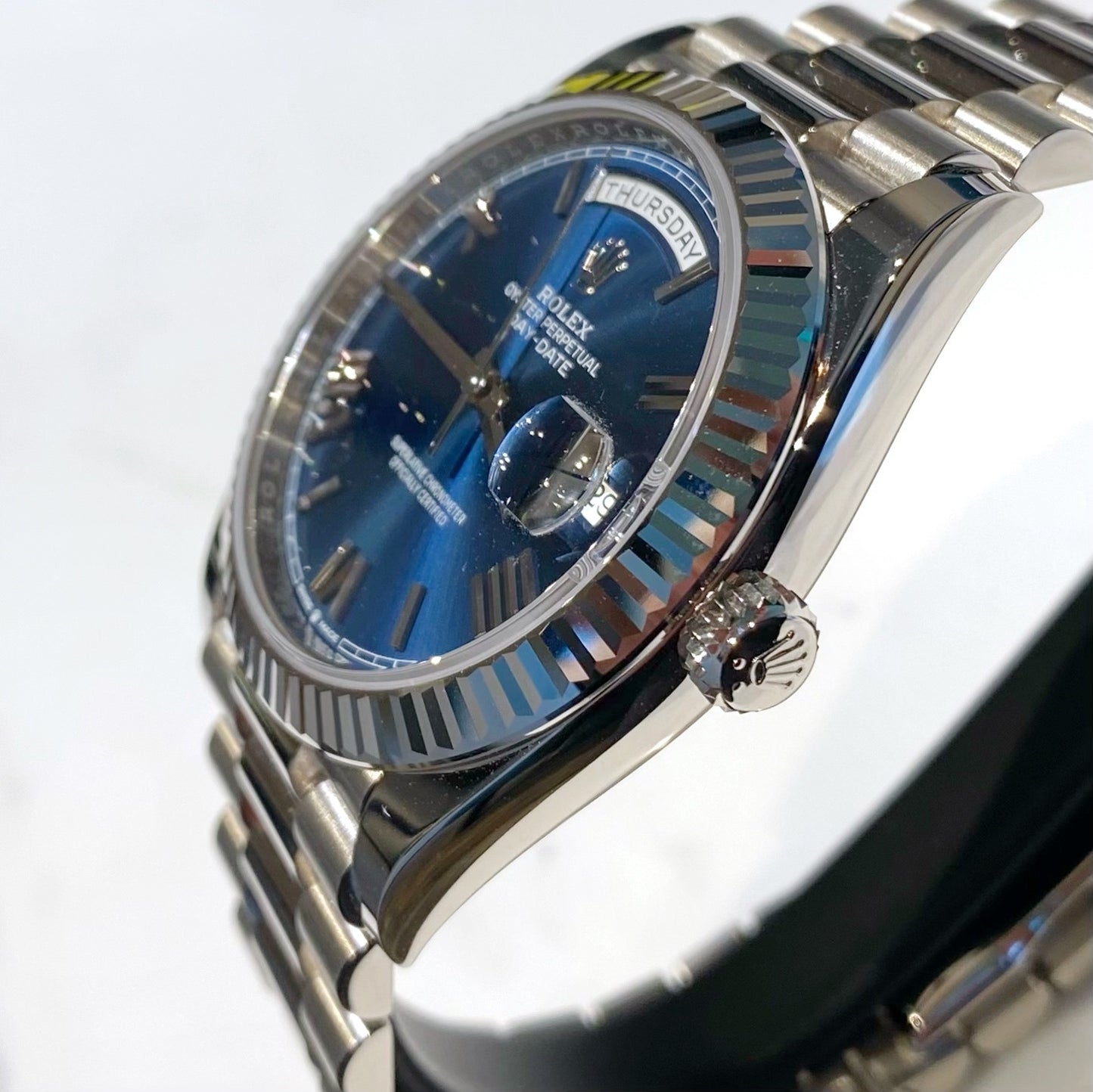 Rolex Day-Date 228239 Blue - ART Luxury_Japan