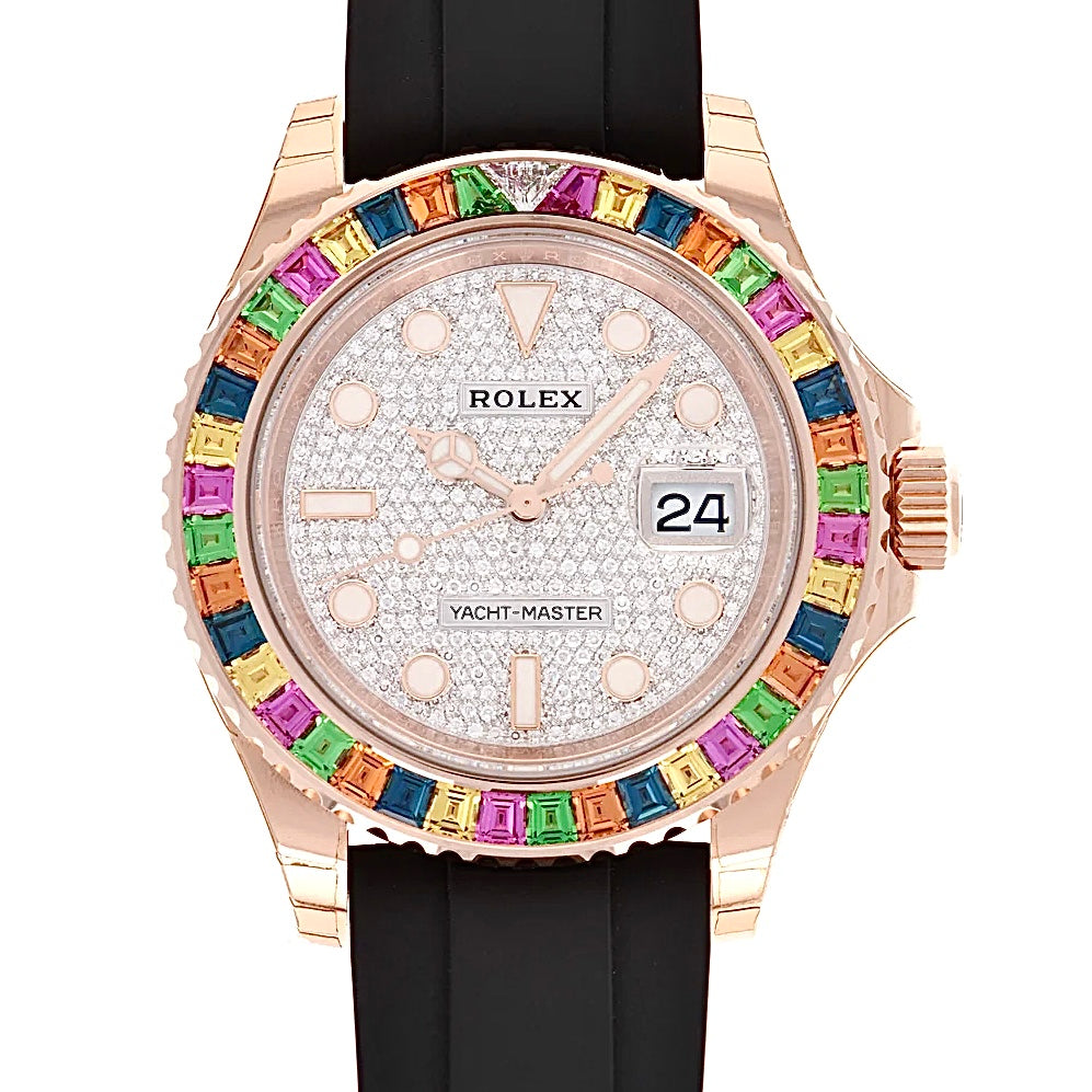 Rolex Yacht-Master 116695SATS Pave - ART Luxury_Japan
