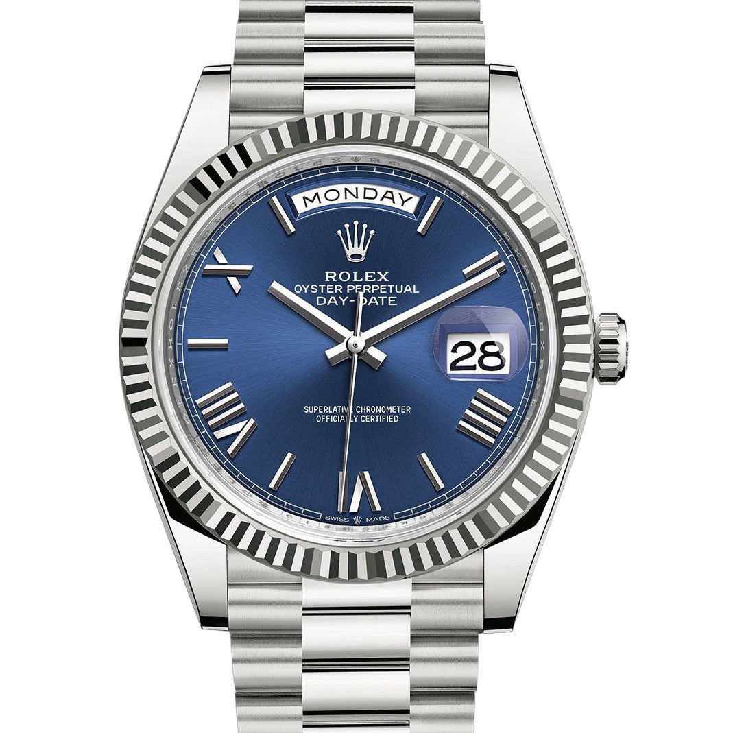 Rolex Day-Date 228239 Blue - ART Luxury_Japan