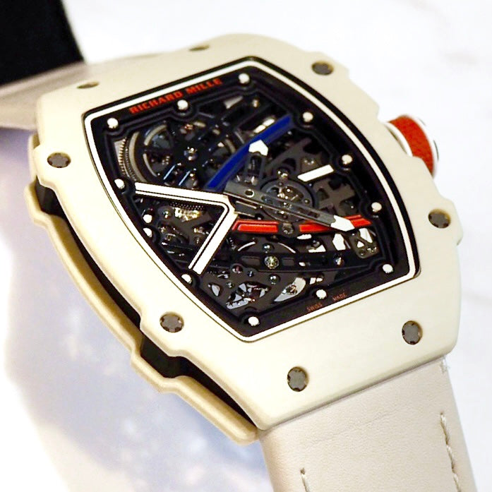 Richard Mille RM67-02 Automatic Alexis Pinturault White - ART Luxury_Japan