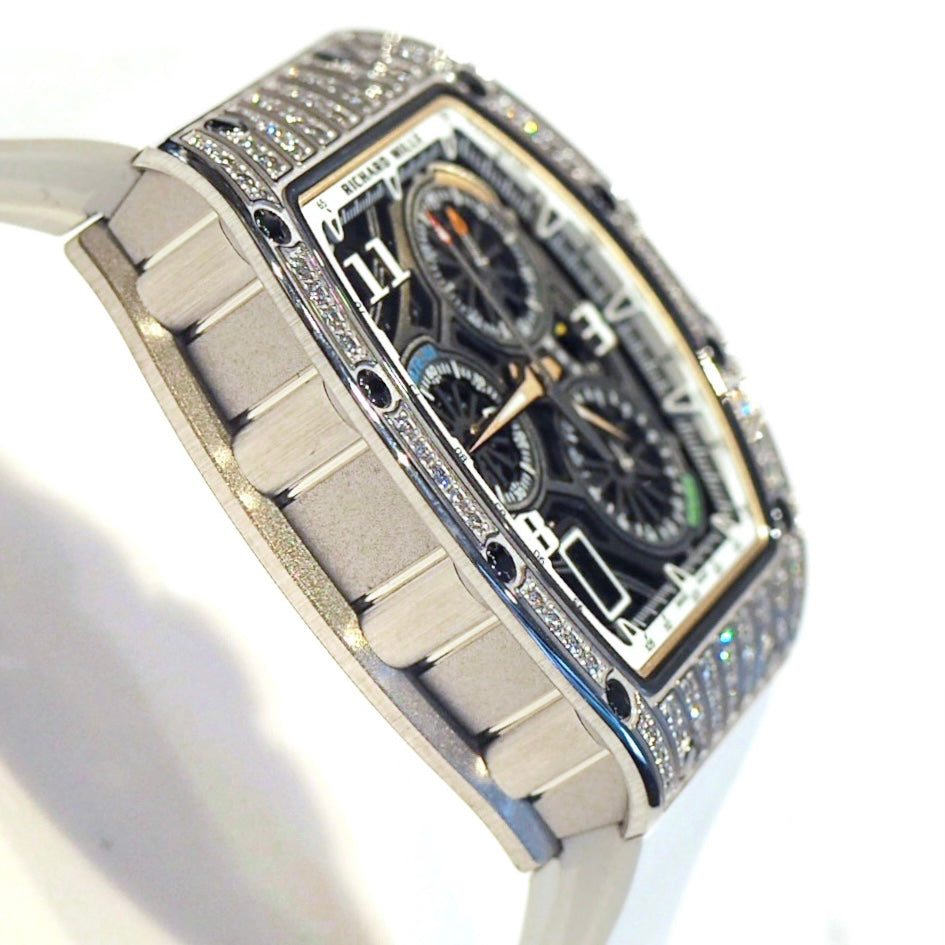 Richard Mille RM72-01 Automatic Winding Lifestyle Flyback Chronograph Medset Diamond - ART Luxury_Japan