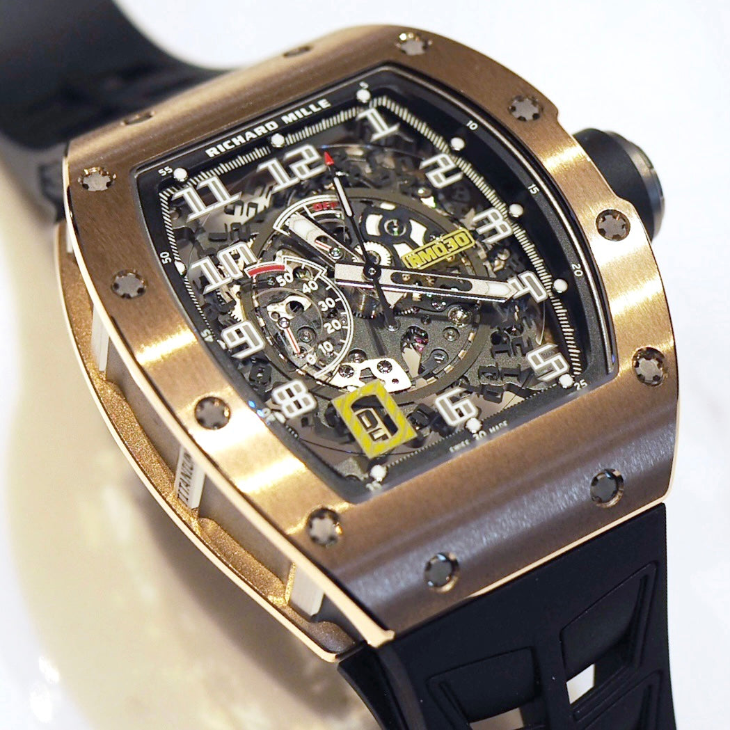 Richard Mille RM030 Automatic Winding with Declutchable Rotor RG/TI - ART Luxury_Japan