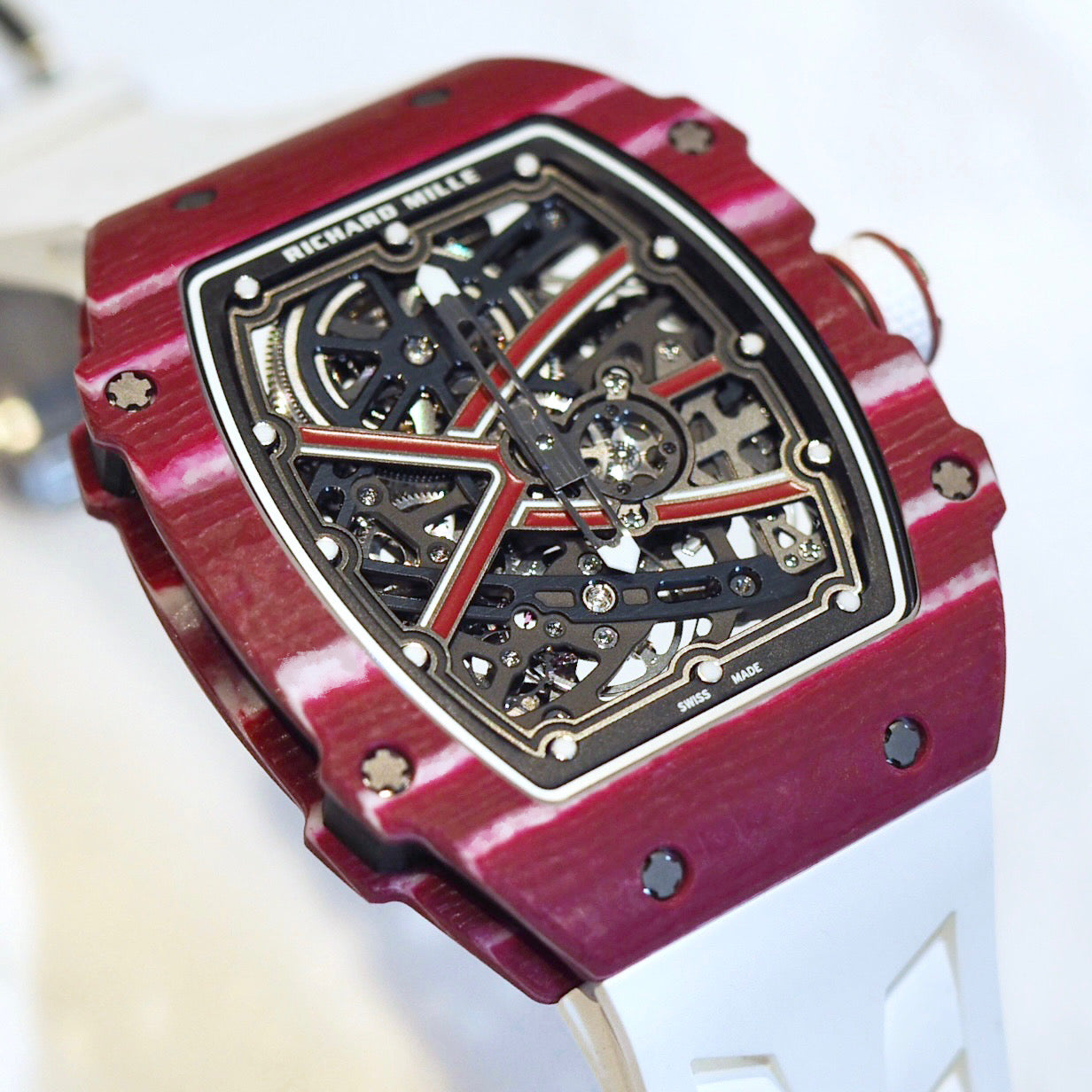 Richard Mille RM67-02 Automatic Mutaz Barshim Red - ART Luxury_Japan
