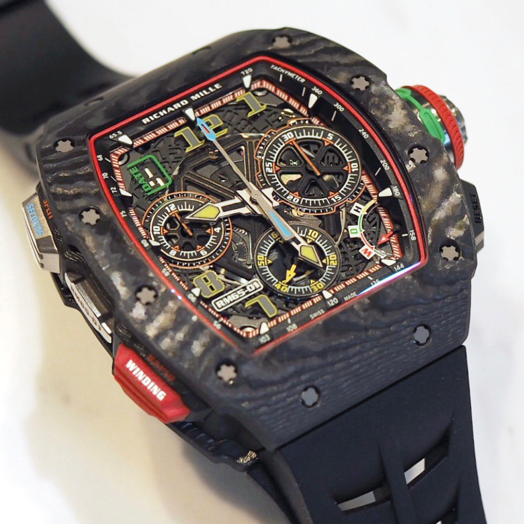 Richard Mille RM65-01 Automatic Winding Split-seconds Chronograph Black TPT - ART Luxury_Japan