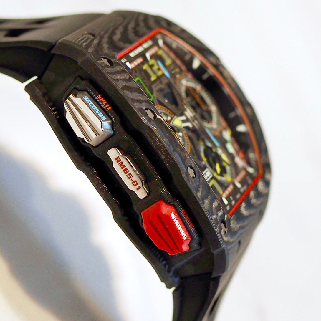Richard Mille RM65-01 Automatic Winding Split-seconds Chronograph Black TPT - ART Luxury_Japan