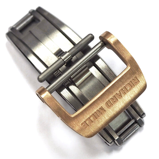 Richard Mille Men's Buckle Rose Gold / Titanium - ART Luxury_Japan