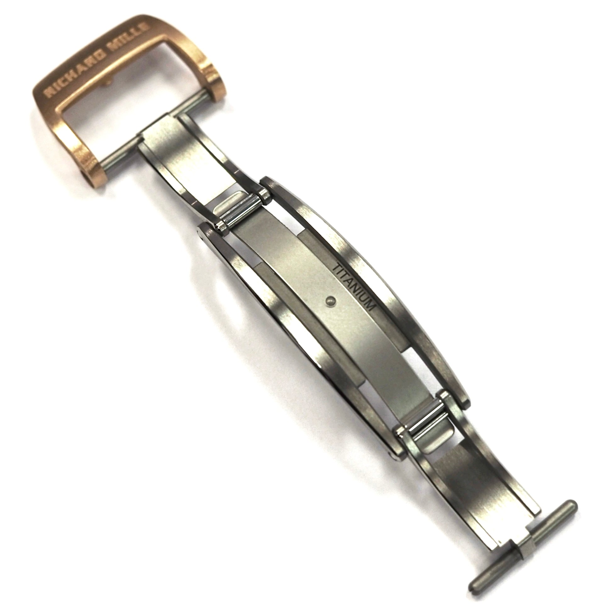 Richard Mille Men's Buckle Rose Gold / Titanium - ART Luxury_Japan