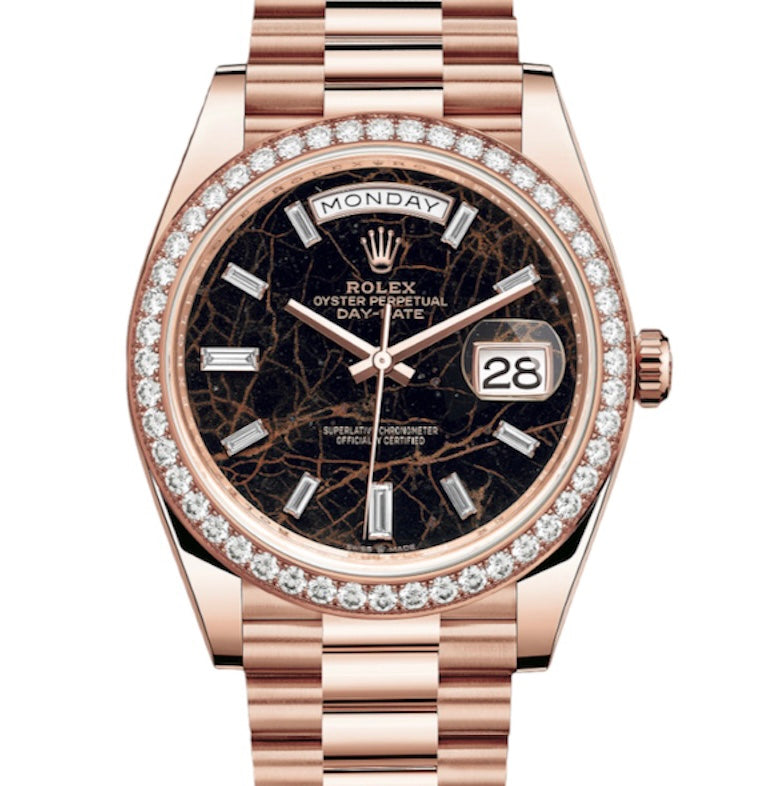 Rolex Day-Date 228345RBR Eisenkiesel - ART Luxury_Japan