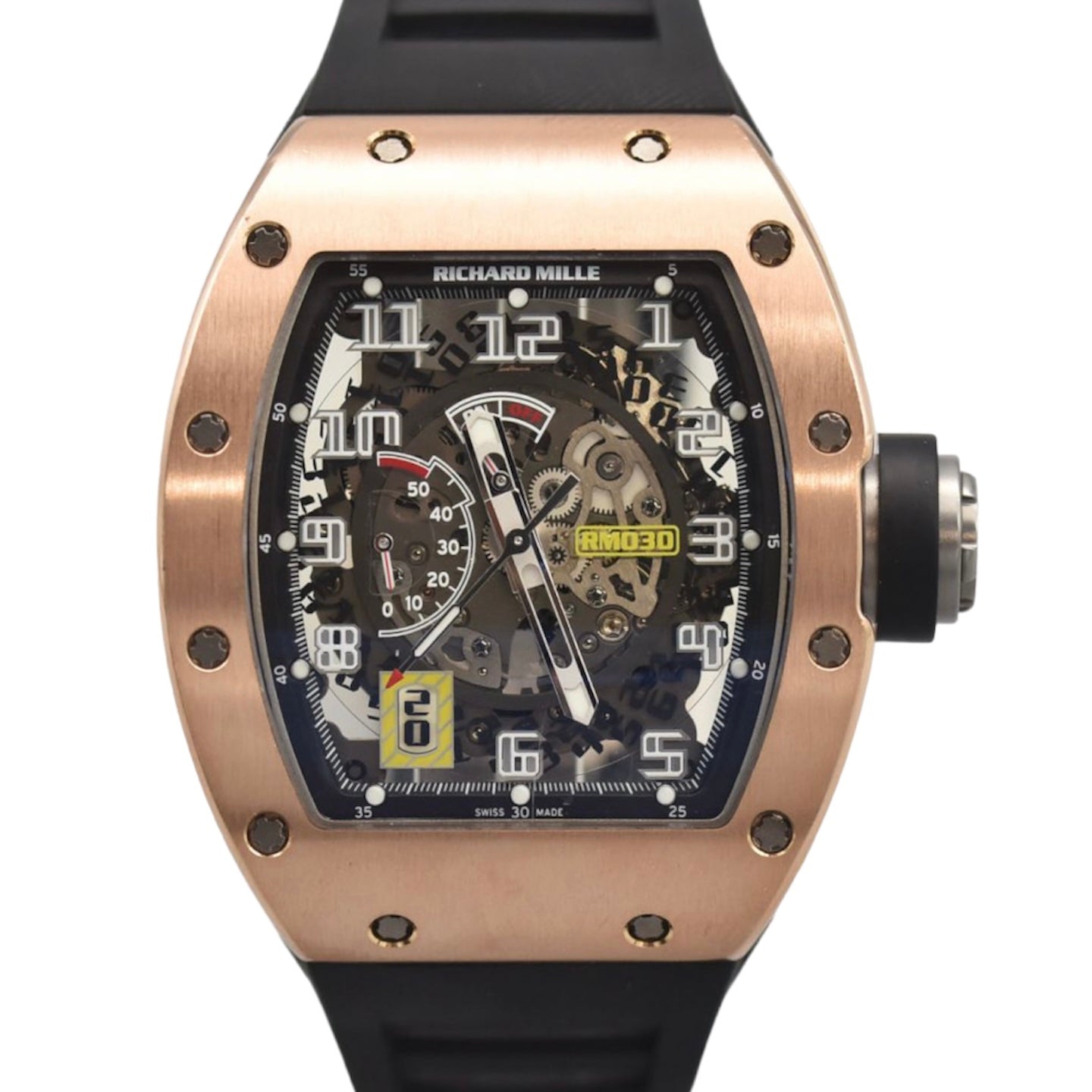 Richard Mille RM030 Automatic Winding with Declutchable Rotor RG/TI - ART Luxury_Japan