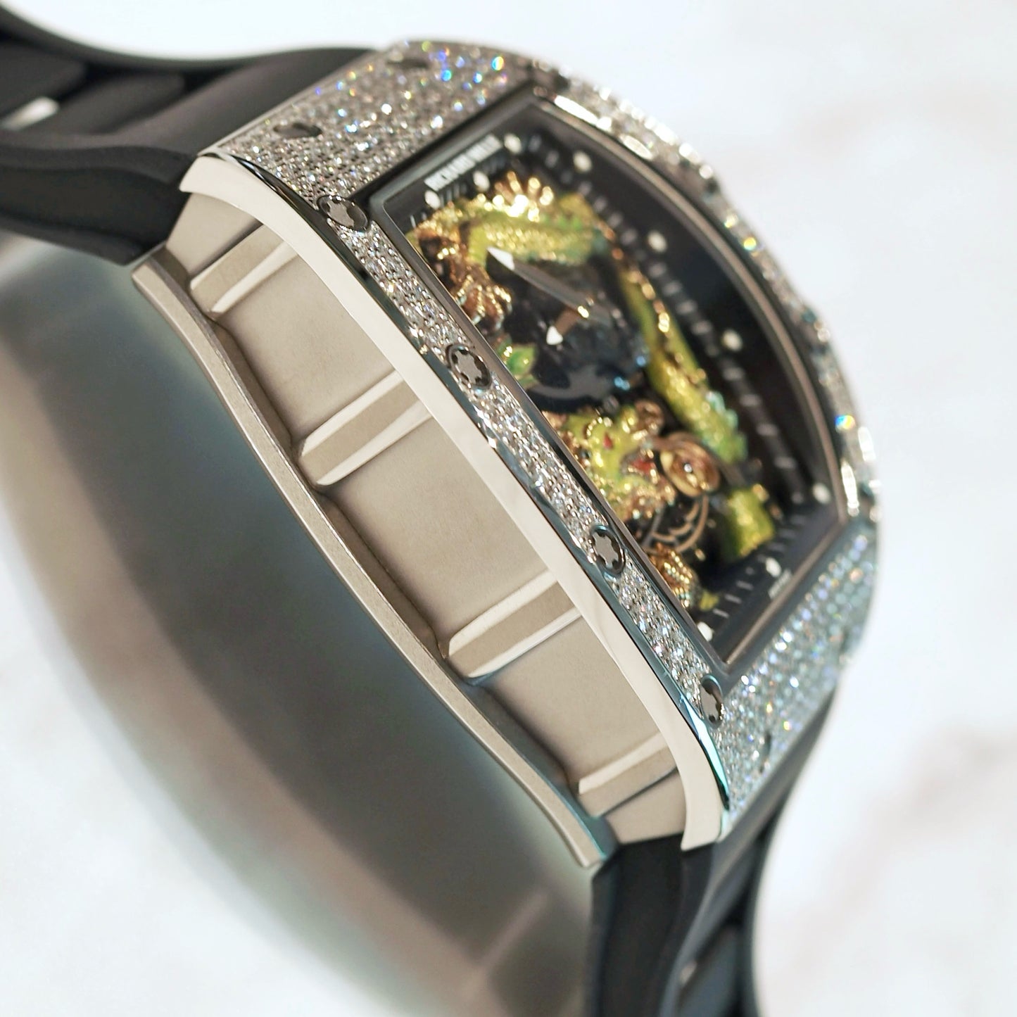Richard Mille RM057 Tourbillon Green Dragon Piece Unique - ART Luxury_Japan