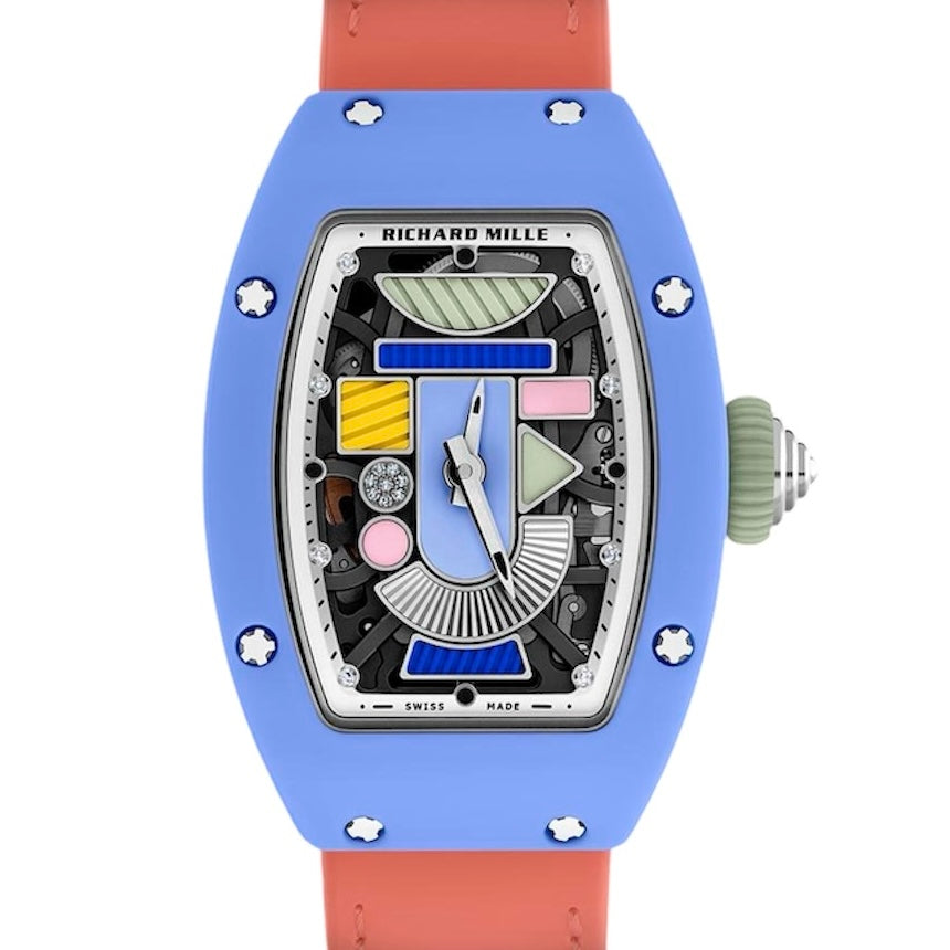 Richard Mille RM07-01 Automatic Winding Coloured Powder Blue Ceramics - ART Luxury_Japan