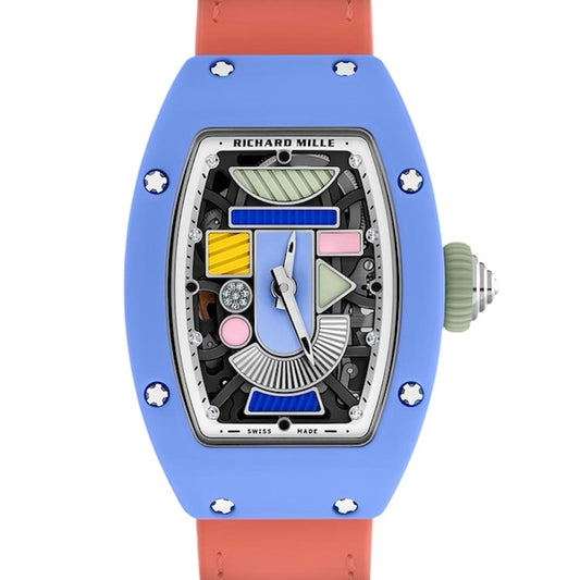 Richard Mille RM07-01 Automatic Winding Coloured Powder Blue Ceramics - ART Luxury_Japan