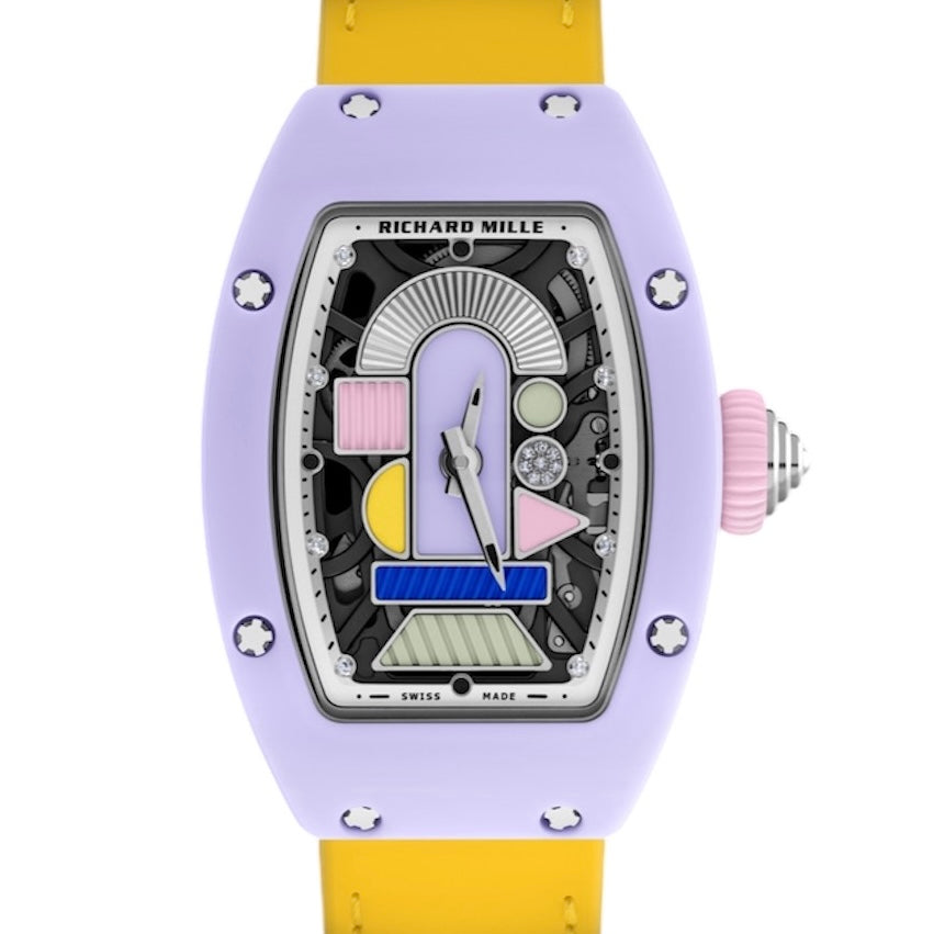 Richard Mille RM07-01 Automatic Winding Coloured Lavender Pink Ceramics - ART Luxury_Japan