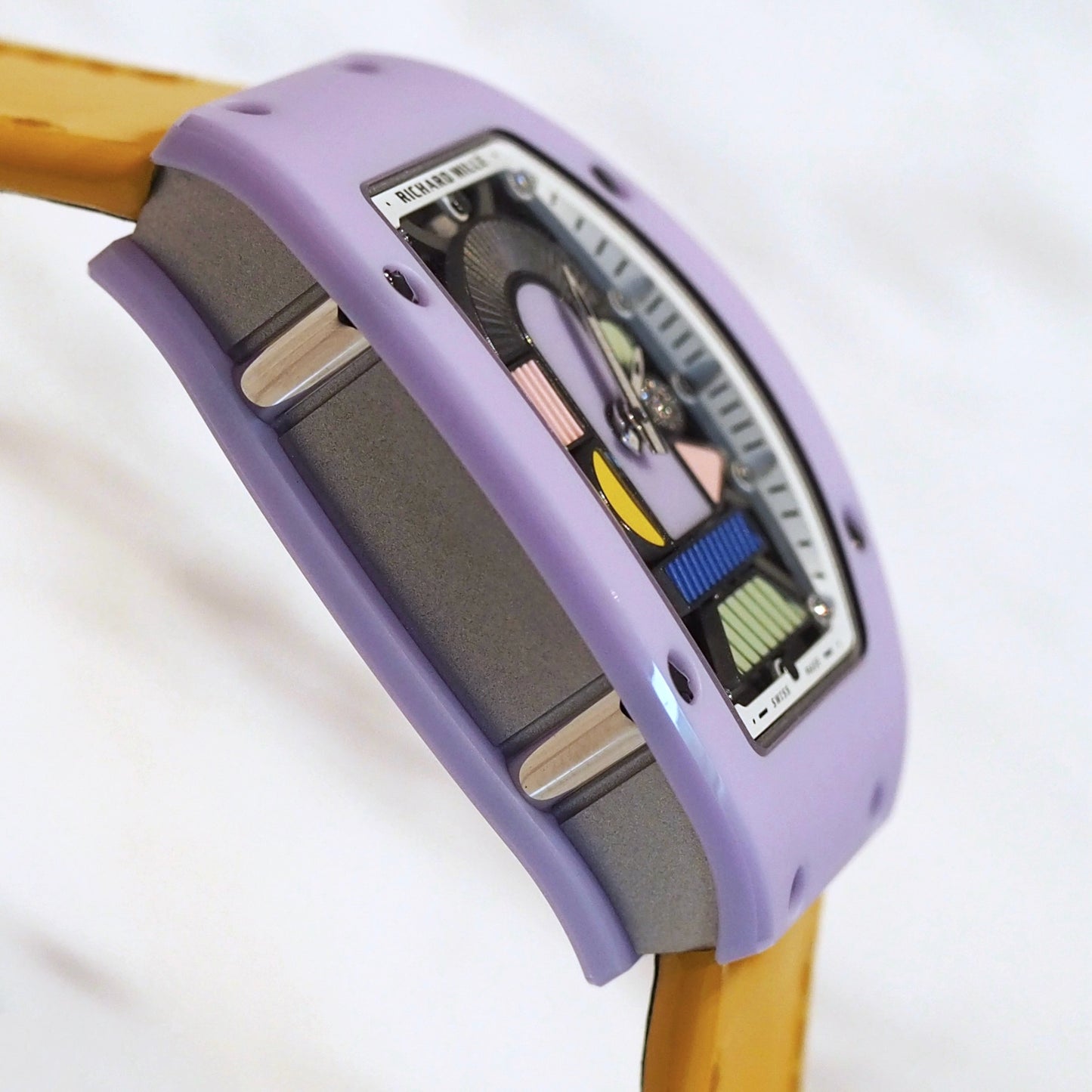 Richard Mille RM07-01 Automatic Winding Coloured Lavender Pink Ceramics - ART Luxury_Japan