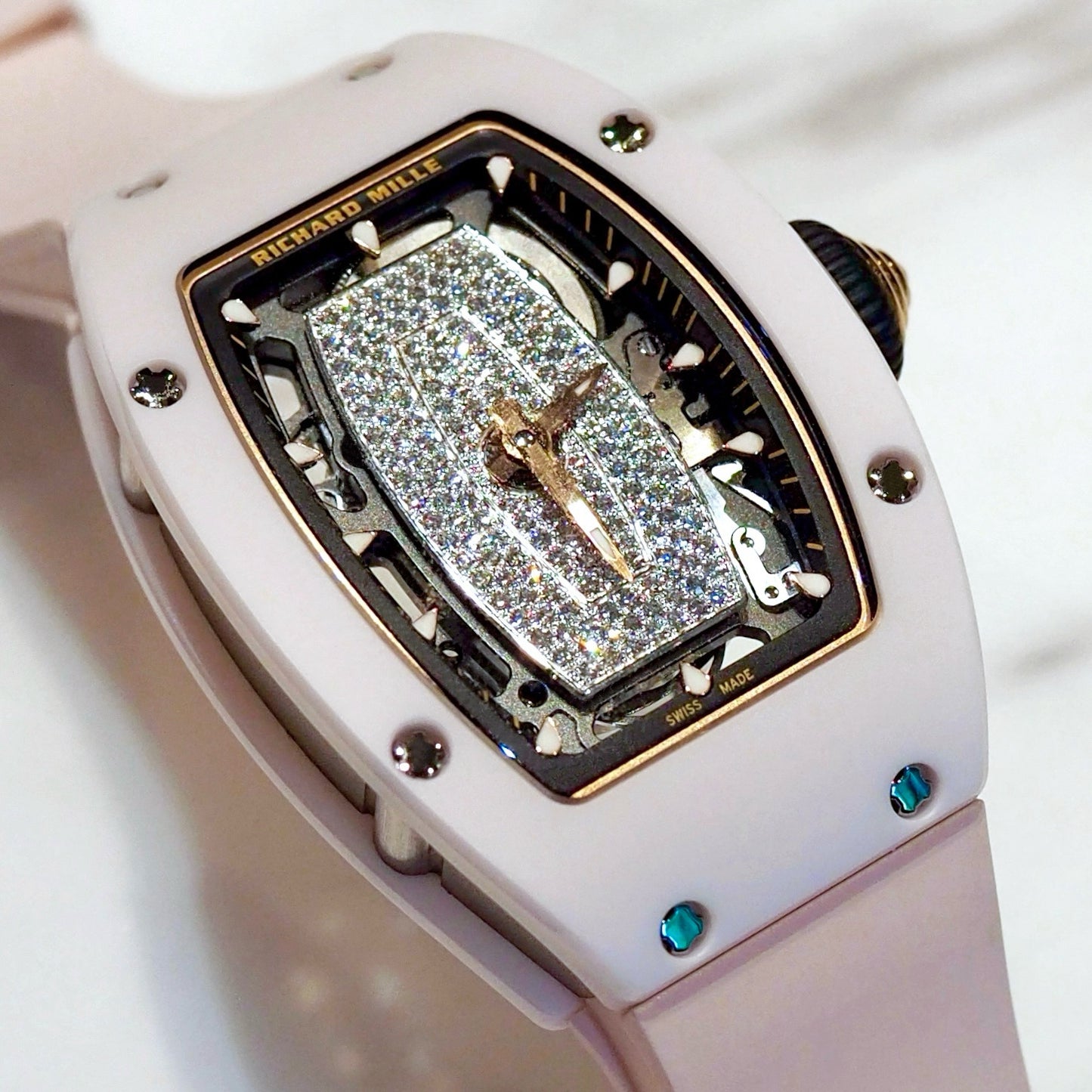 Richard Mille RM07-01 Automatic Winding Pink Ceramic - ART Luxury_Japan