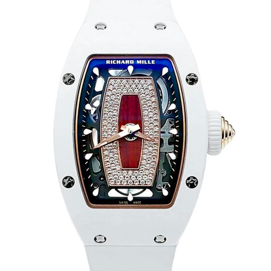Richard Mille RM07-01 Automatic Winding White Ceramic Jasper - ART Luxury_Japan