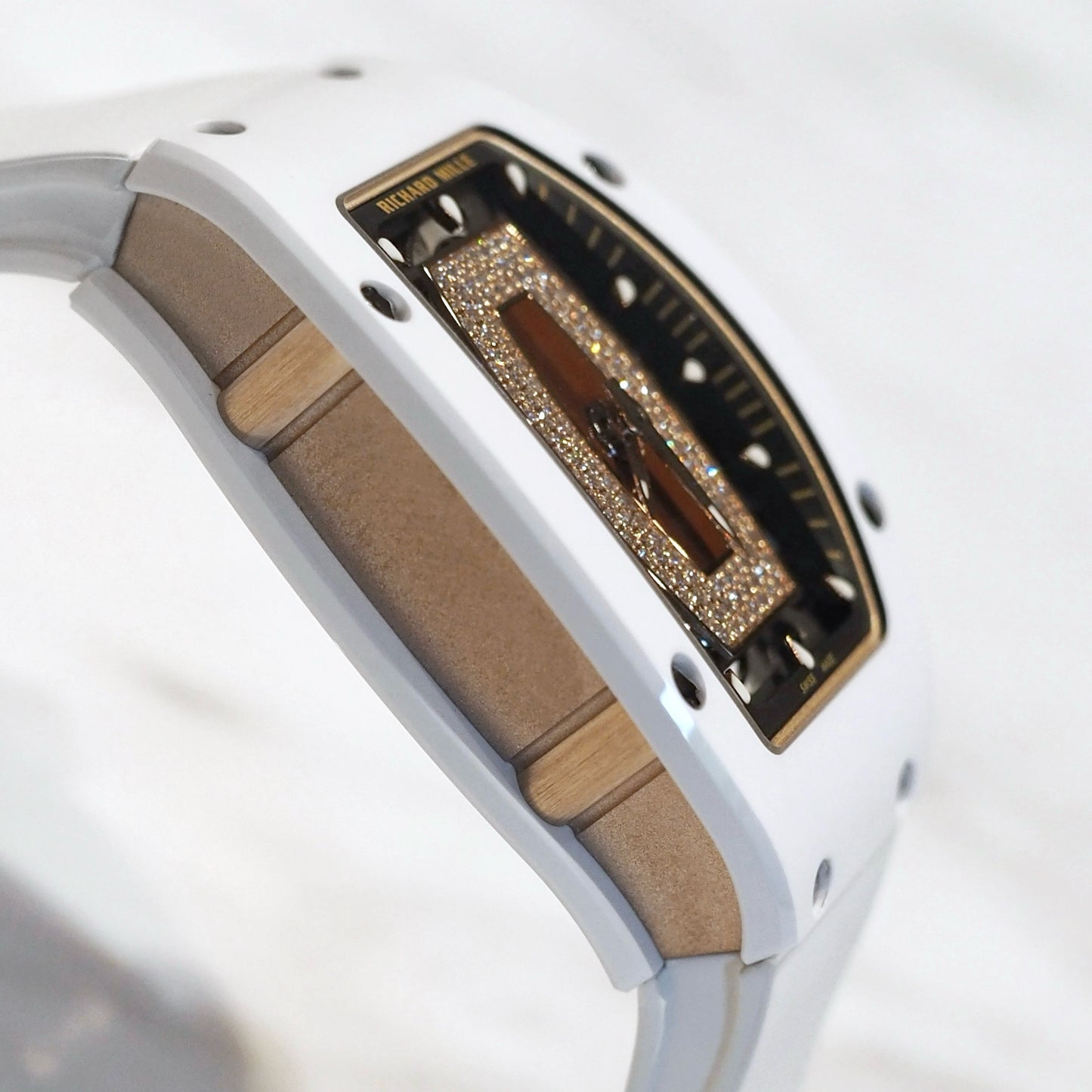Richard Mille RM07-01 Automatic Winding White Ceramic Jasper - ART Luxury_Japan