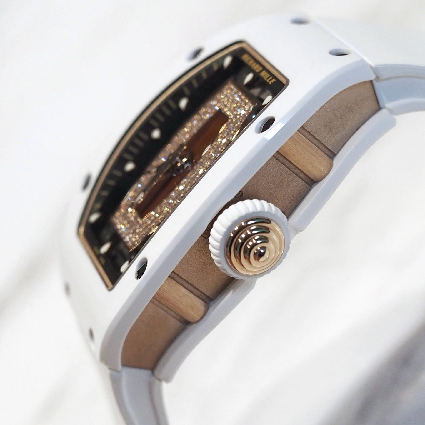 Richard Mille RM07-01 Automatic Winding White Ceramic Jasper - ART Luxury_Japan