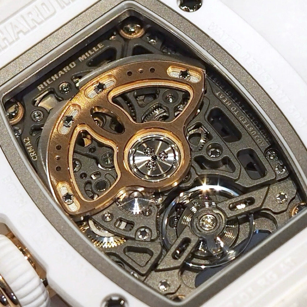Richard Mille RM07-01 Automatic Winding White Ceramic Jasper - ART Luxury_Japan
