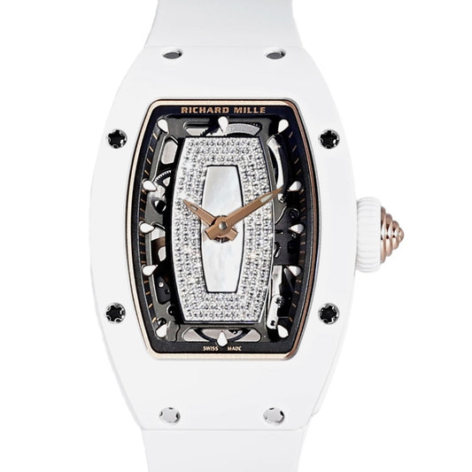 Richard Mille RM07-01 Automatic Winding White Ceramic MOP - ART Luxury_Japan