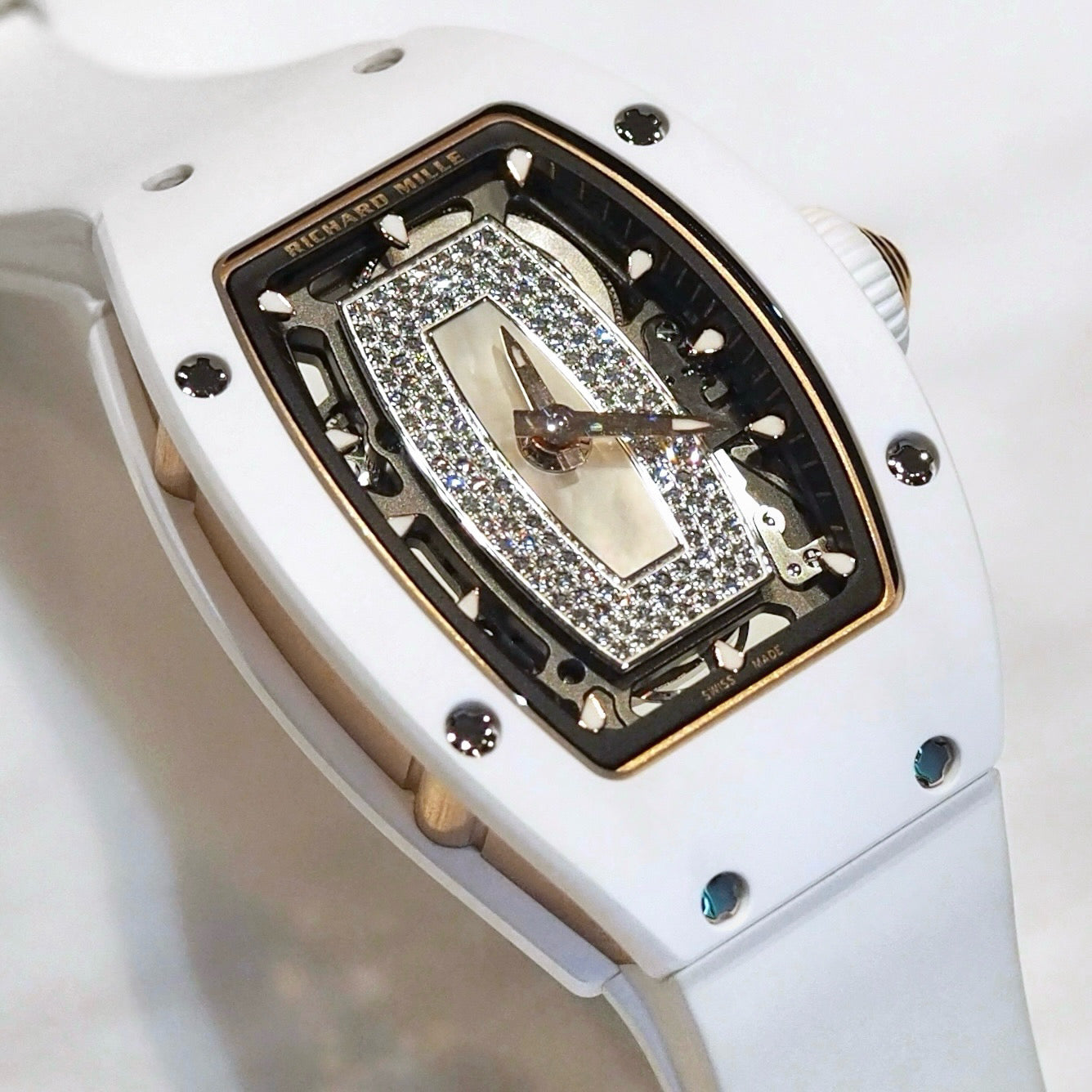 Richard Mille RM07-01 Automatic Winding White Ceramic MOP - ART Luxury_Japan