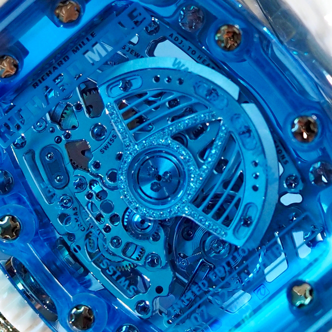 Richard Mille RM07-02 Automatic Winding Blue Sapphire - ART Luxury_Japan