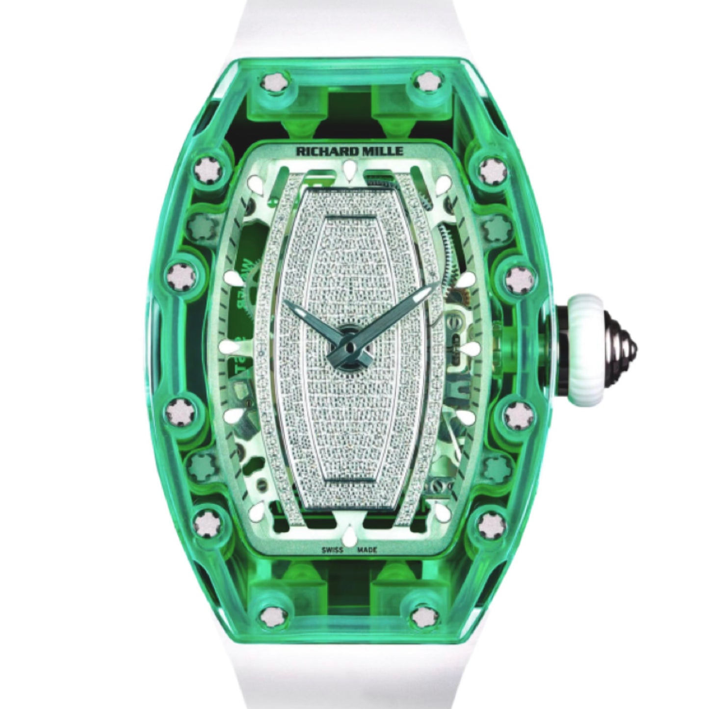 Richard Mille RM07-02 Automatic Winding Green Sapphire - ART Luxury_Japan