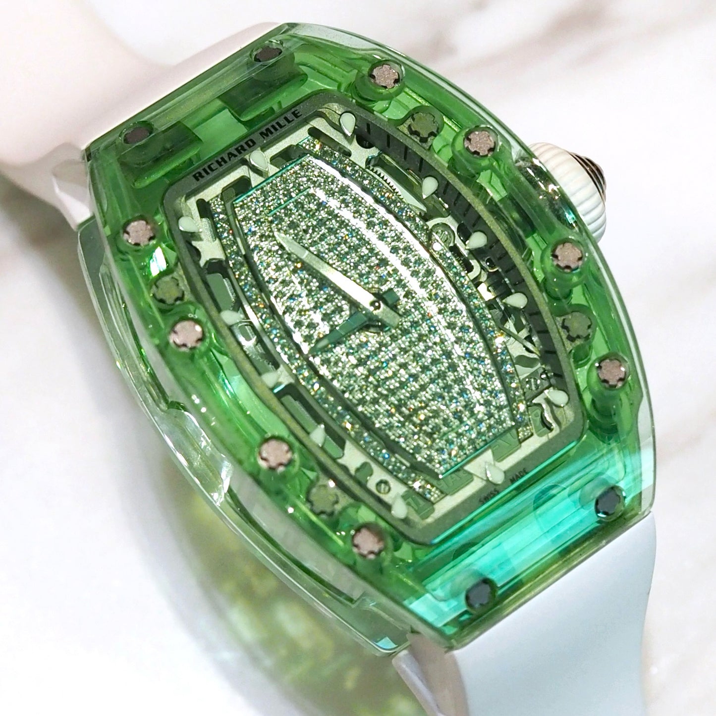 Richard Mille RM07-02 Automatic Winding Green Sapphire - ART Luxury_Japan