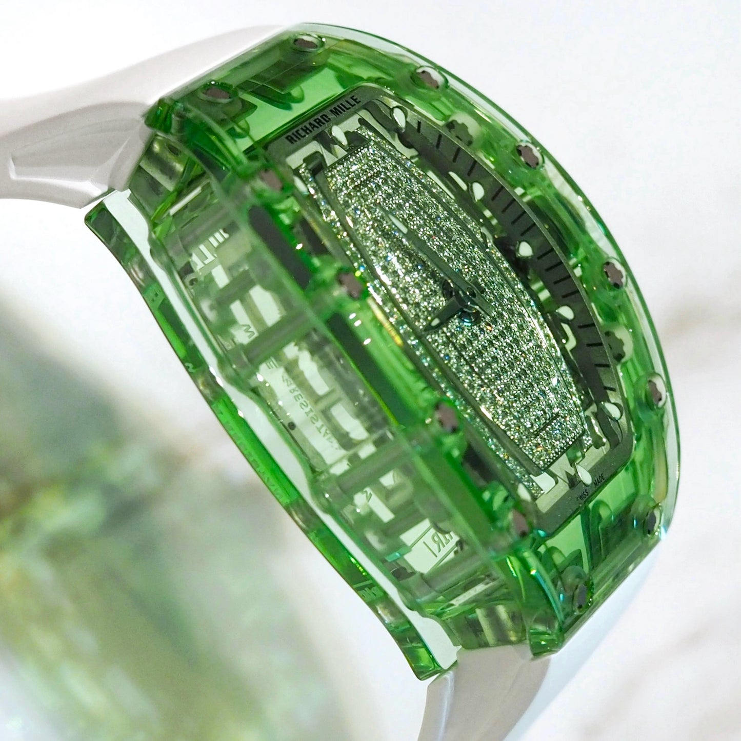 Richard Mille RM07-02 Automatic Winding Green Sapphire - ART Luxury_Japan