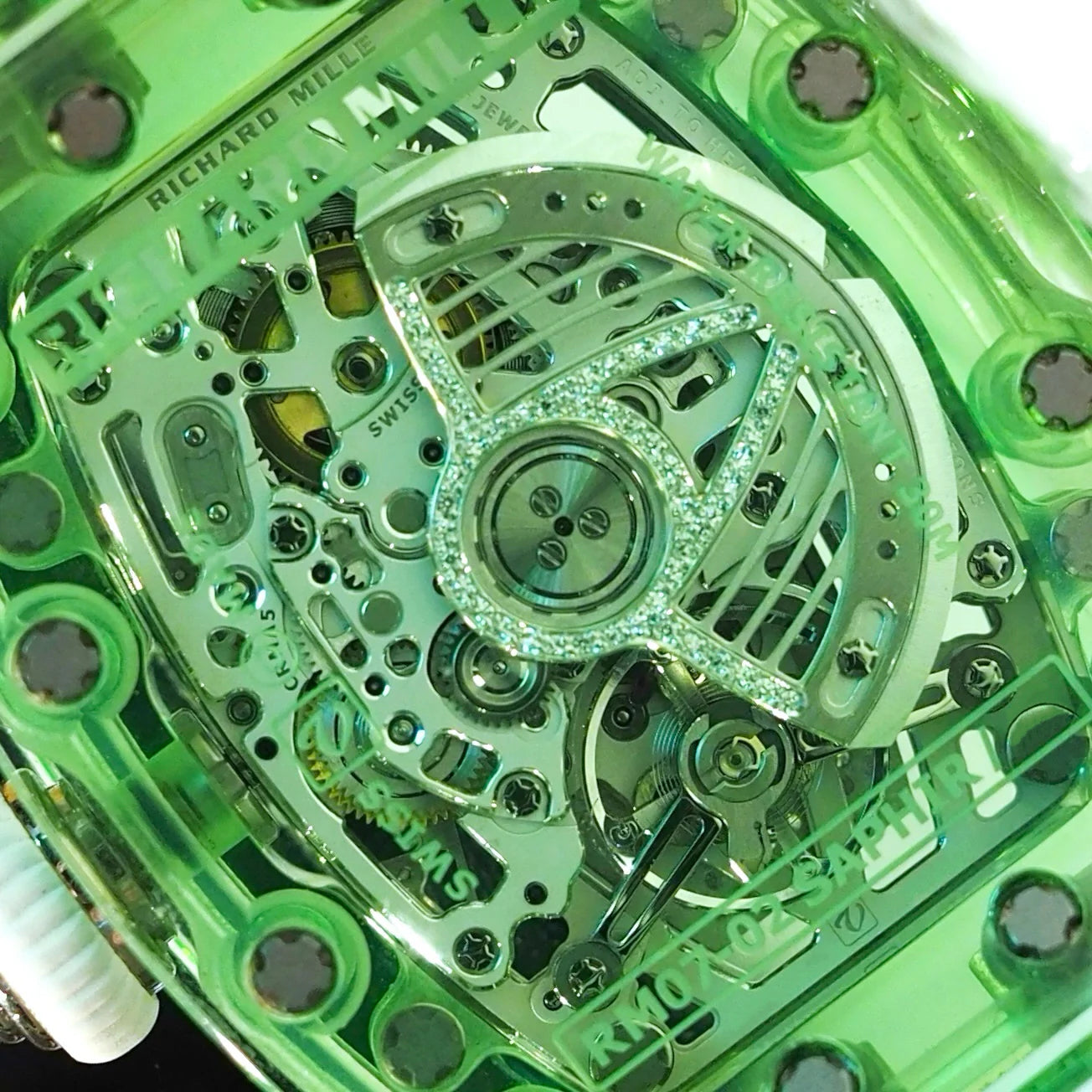 Richard Mille RM07-02 Automatic Winding Green Sapphire - ART Luxury_Japan