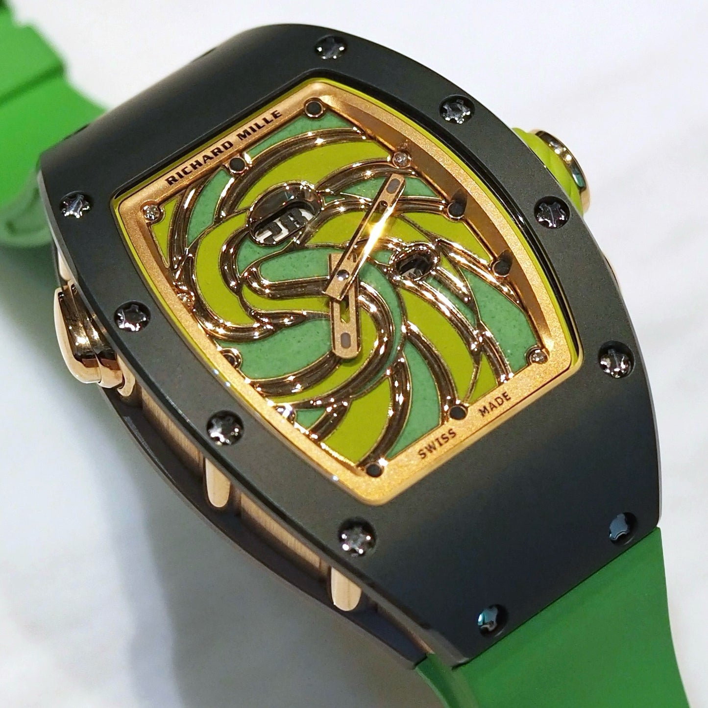 Richard Mille RM37-01 Sucette Automatic Winding Bonbon Green - ART Luxury_Japan