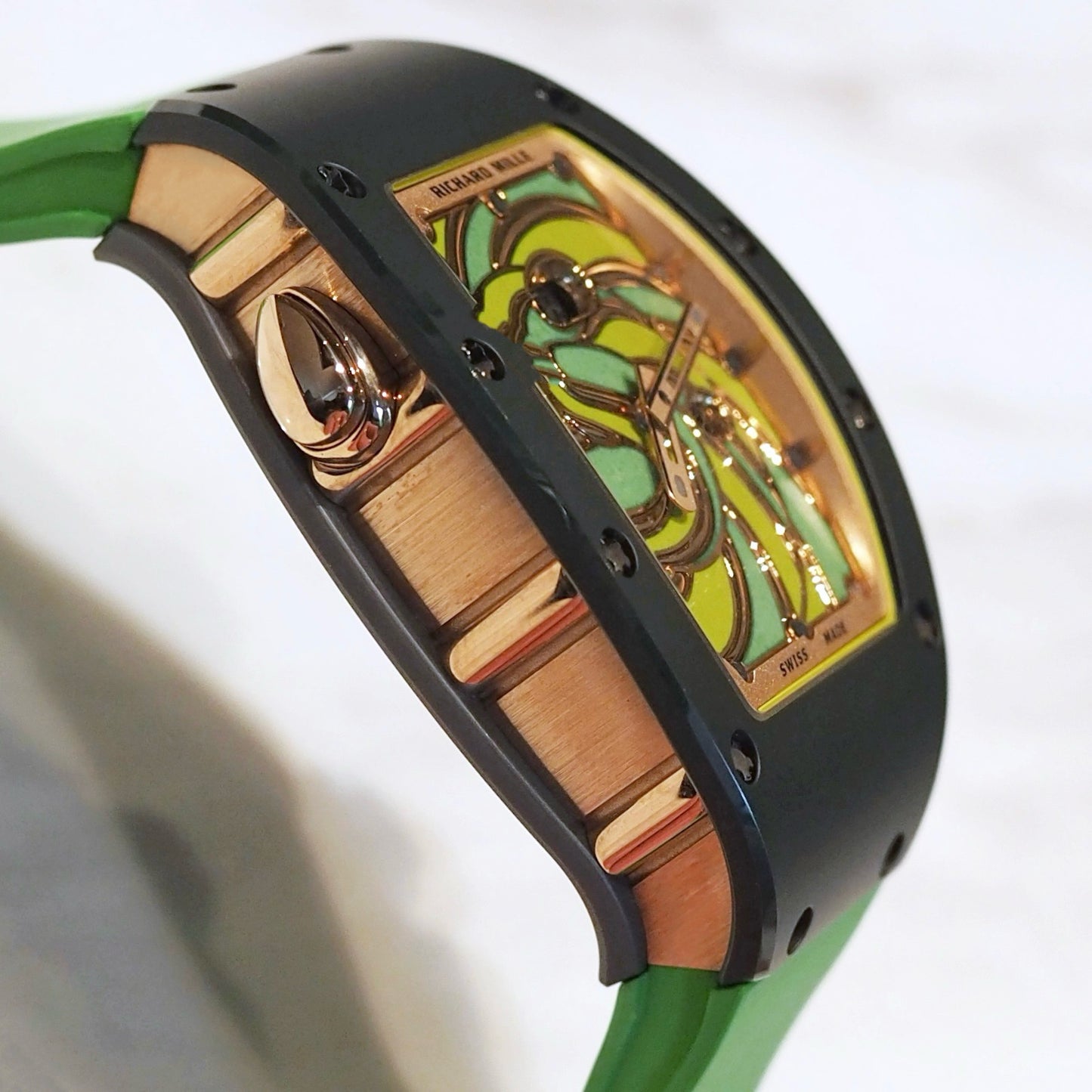 Richard Mille RM37-01 Sucette Automatic Winding Bonbon Green - ART Luxury_Japan