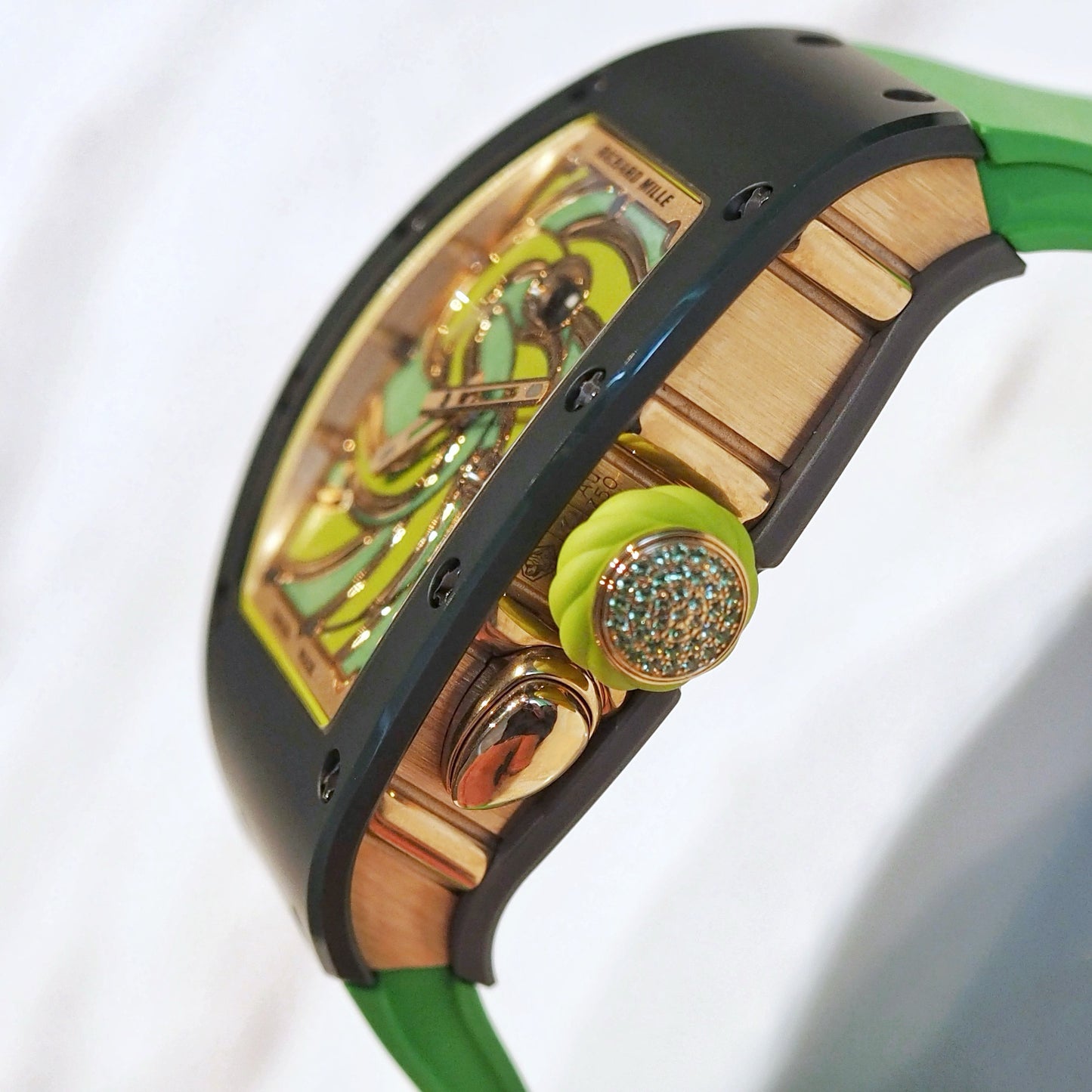 Richard Mille RM37-01 Sucette Automatic Winding Bonbon Green - ART Luxury_Japan