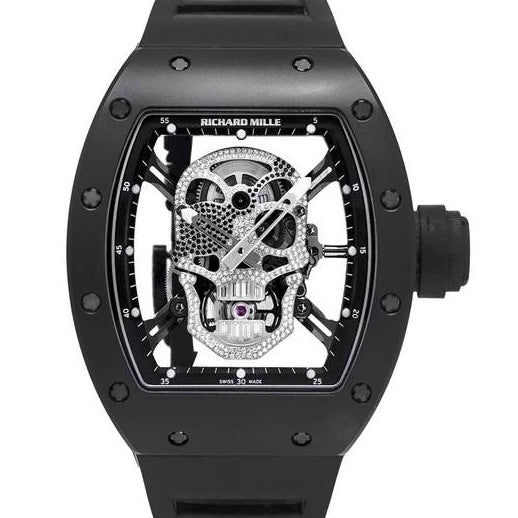 Richard Mille RM52-01 Black Ceramics Tourbillon Skull Limited Edition - ART Luxury_Japan