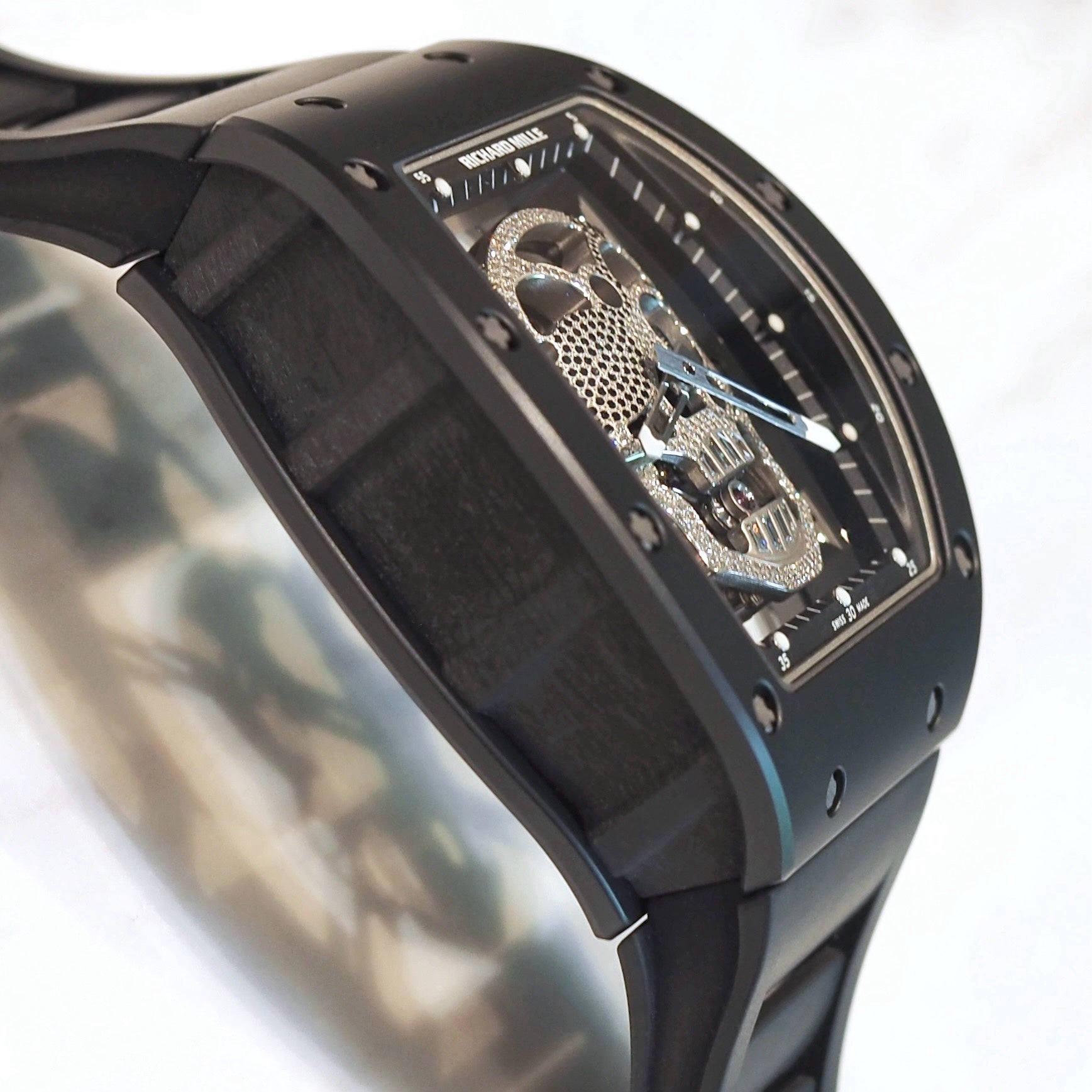 Richard Mille RM52-01 Black Ceramics Tourbillon Skull Limited Edition - ART Luxury_Japan