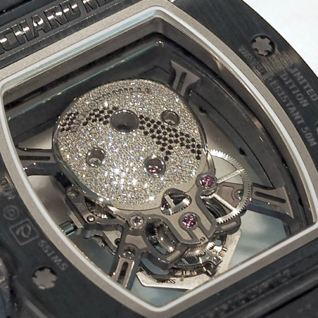 Richard Mille RM52-01 Black Ceramics Tourbillon Skull Limited Edition - ART Luxury_Japan
