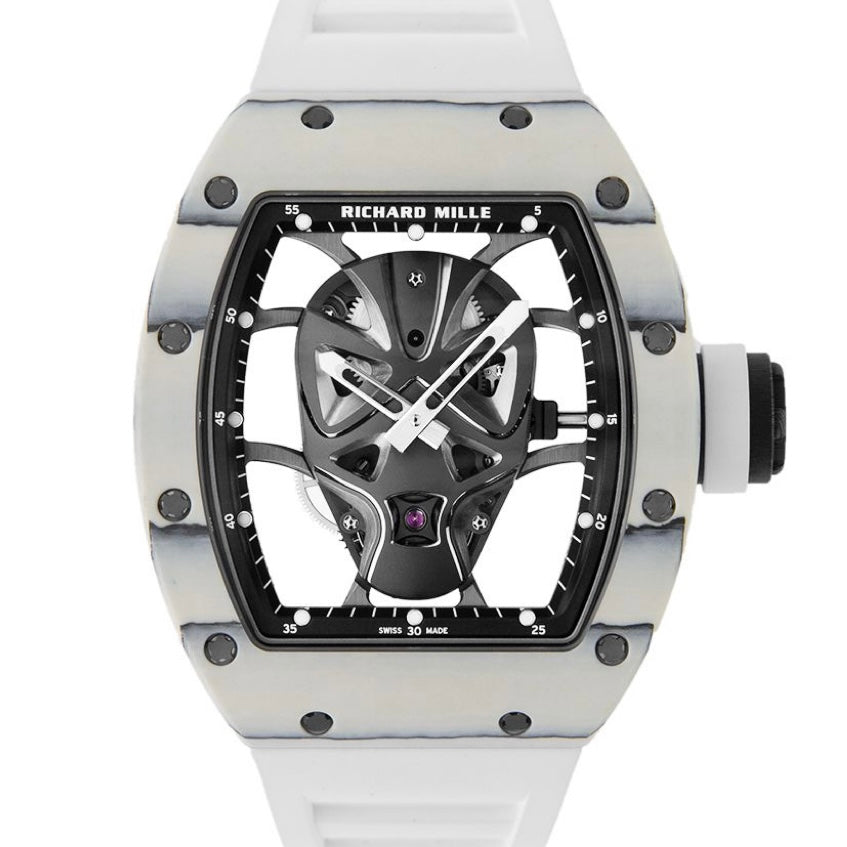 Richard Mille RM52-06 White TPT Tourbillon Mask Limited Edition - ART Luxury_Japan