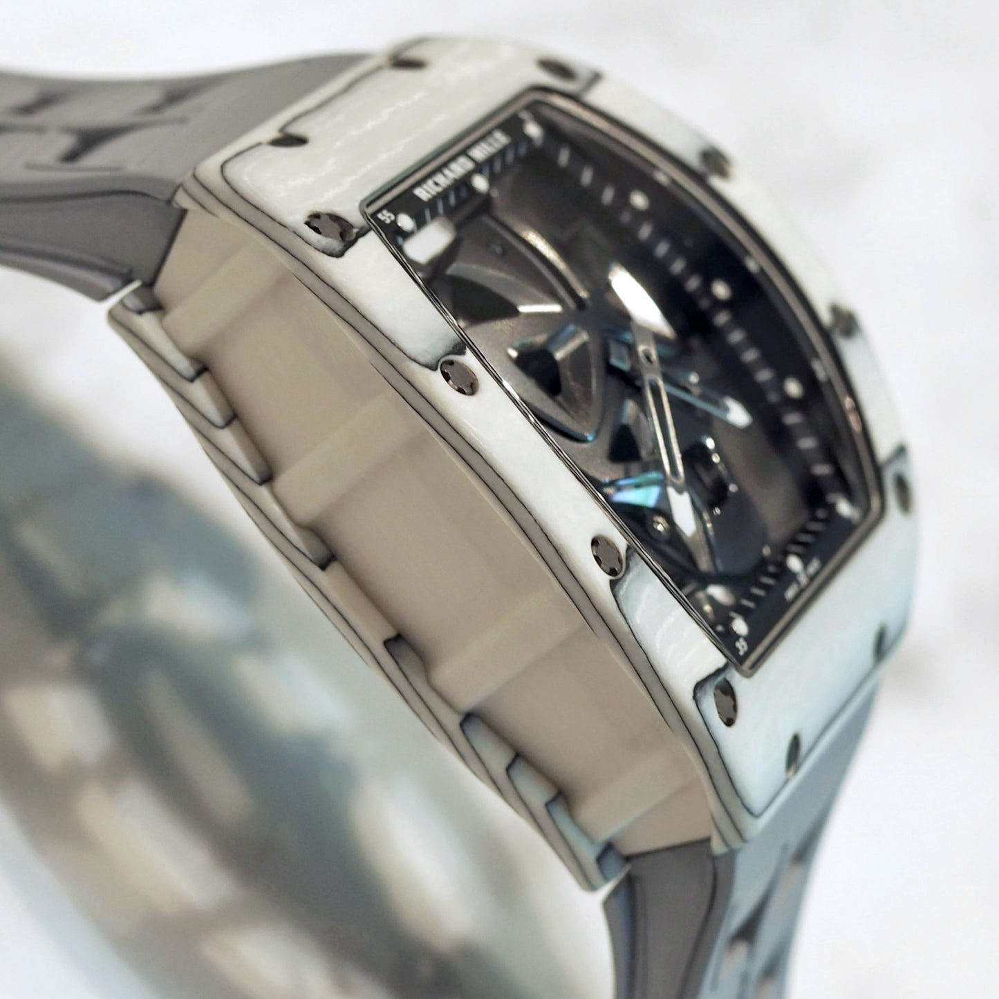 Richard Mille RM52-06 White TPT Tourbillon Mask Limited Edition - ART Luxury_Japan