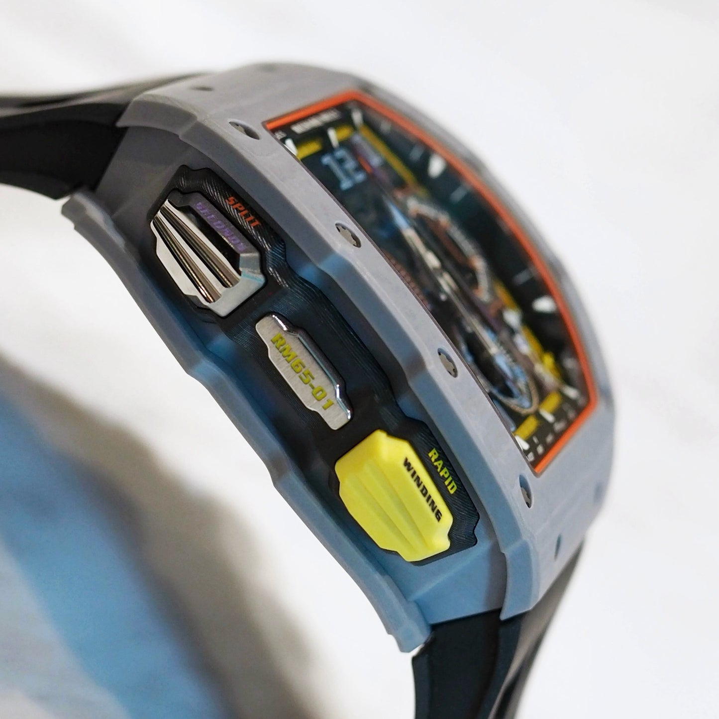 Richard Mille RM65-01 Automatic Winding Split-seconds Chronograph Grey TPT - ART Luxury_Japan