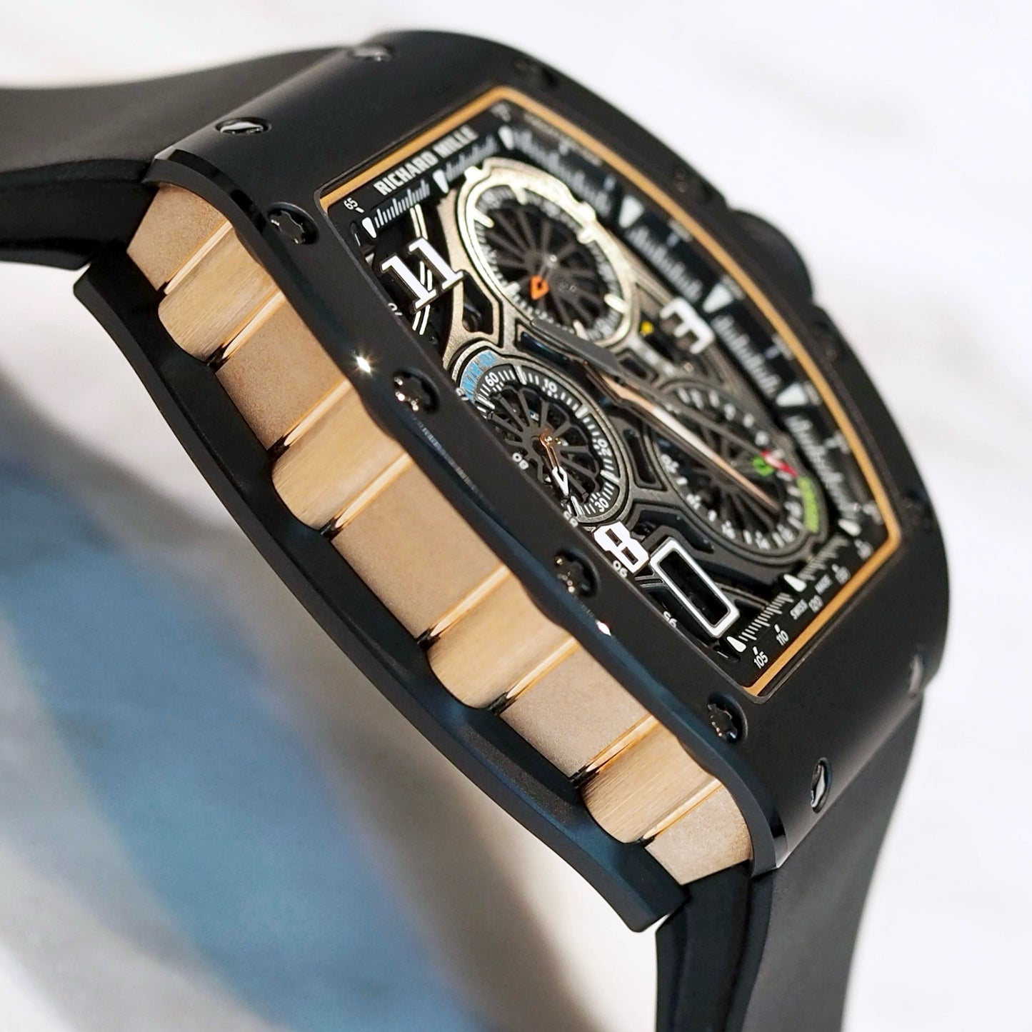Richard Mille RM72-01 Automatic Winding Lifestyle Flyback Chronograph Black Ceramic - ART Luxury_Japan