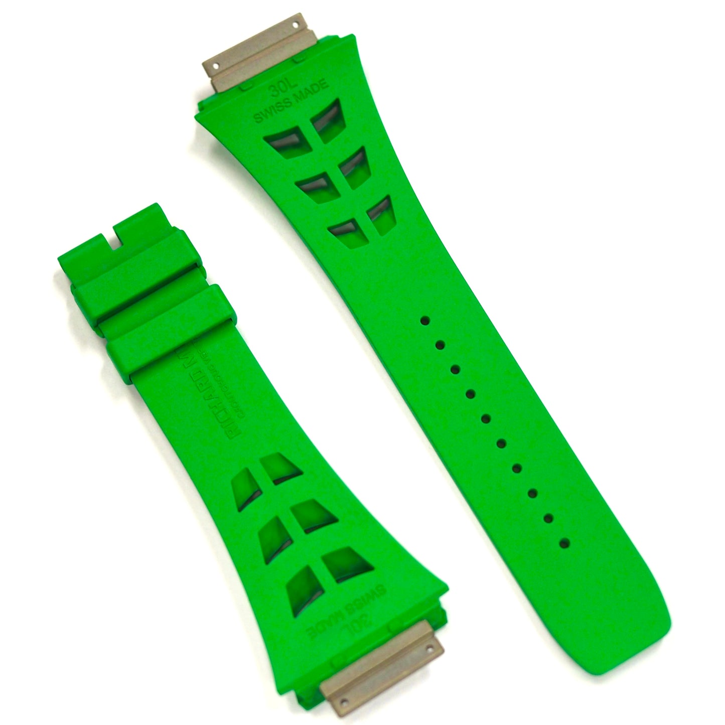 Richard Mille RM30 RUBBER STRAP LIGHT GREEN L SIZE - ART Luxury_Japan