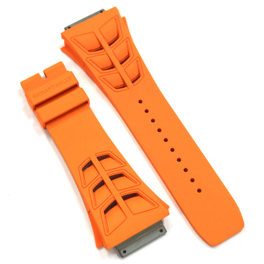 Richard Mille RM30 RUBBER STRAP ORANGE M SIZE - ART Luxury_Japan